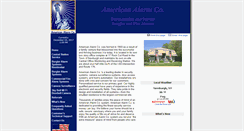Desktop Screenshot of american-alarm.com